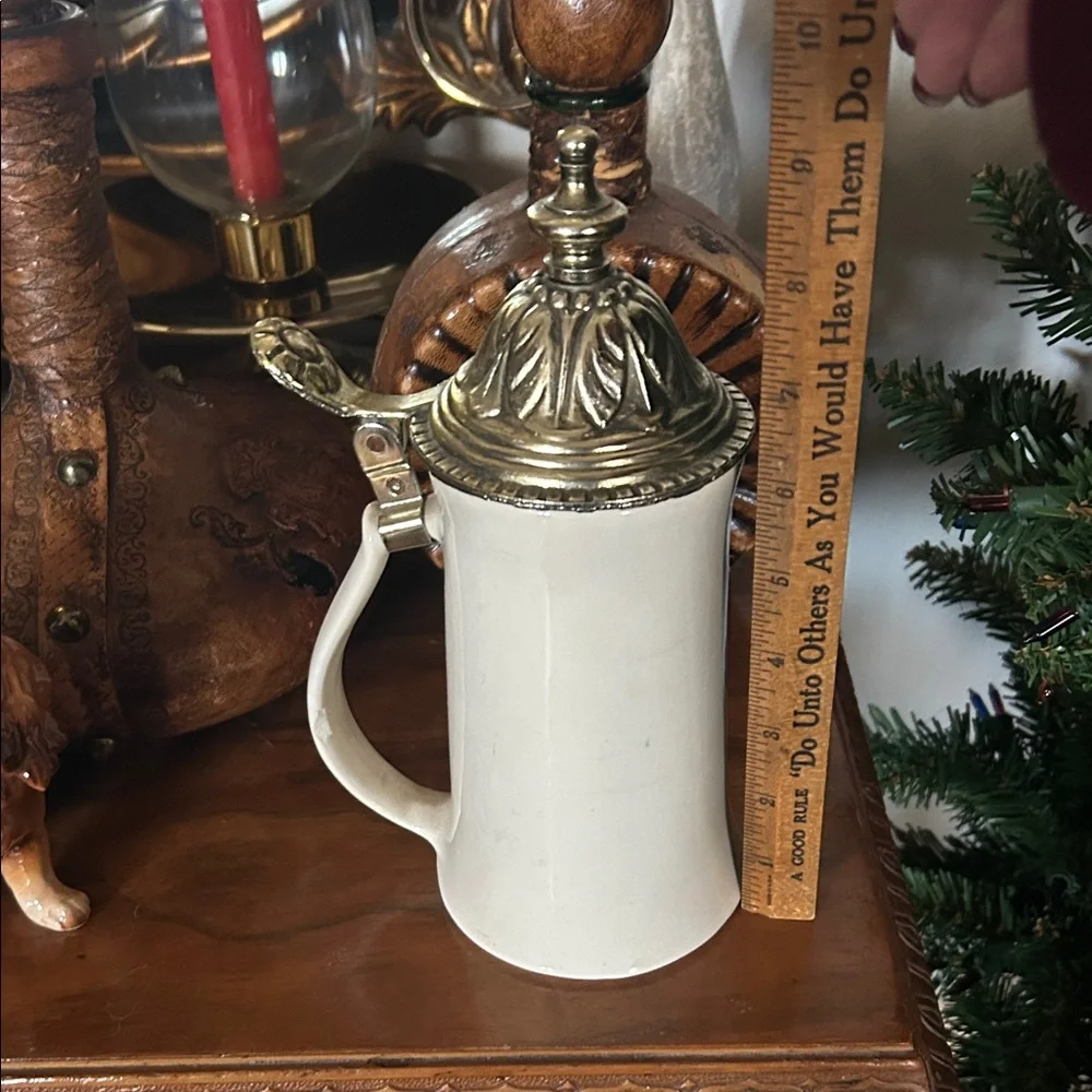 Nelson McCoy Pottery Fox Hunt Beer Stein
